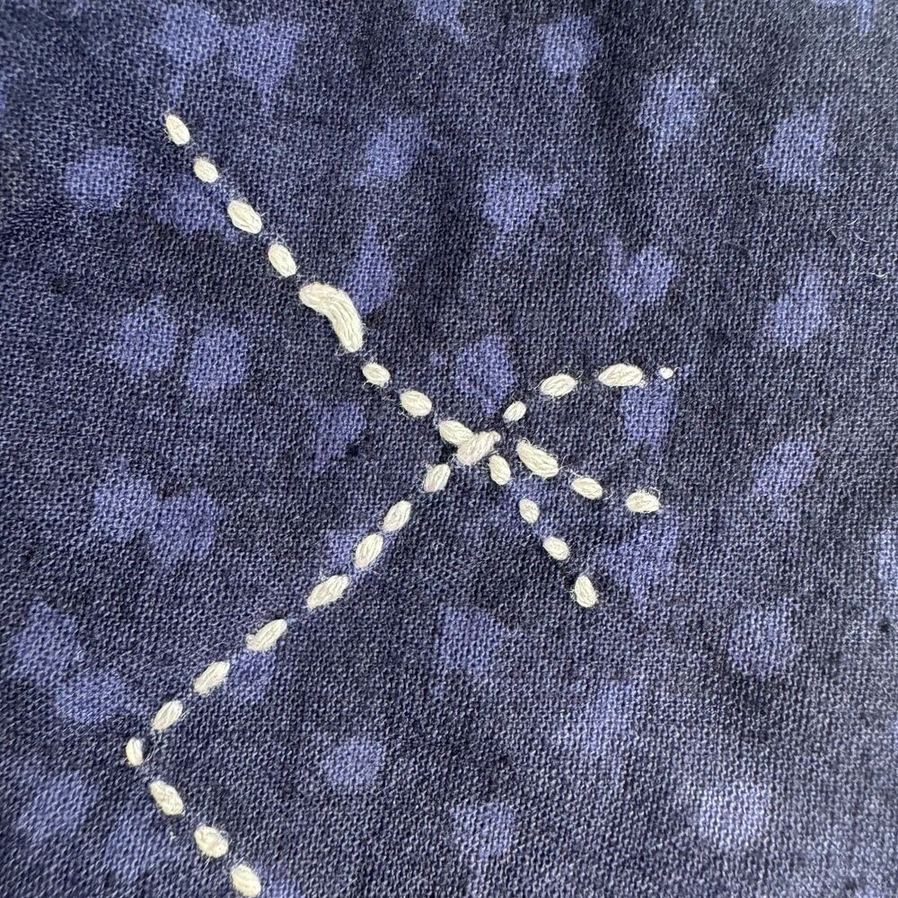 Vintage Reversible Vest Womens Large Beaded Embroidered 90s Double Sided Boho - Picture 15 of 16